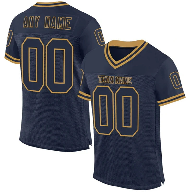 Number Print Football Short Sleeve Jersey For Sports Outfits