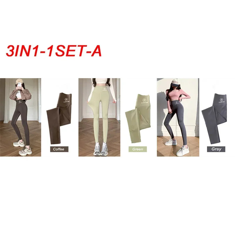 Women's High Waist Full Length Leggings For Workout Outfits