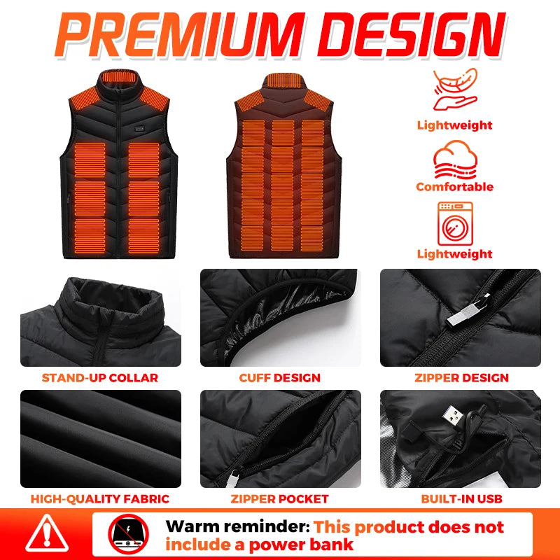 USB Heated Vest