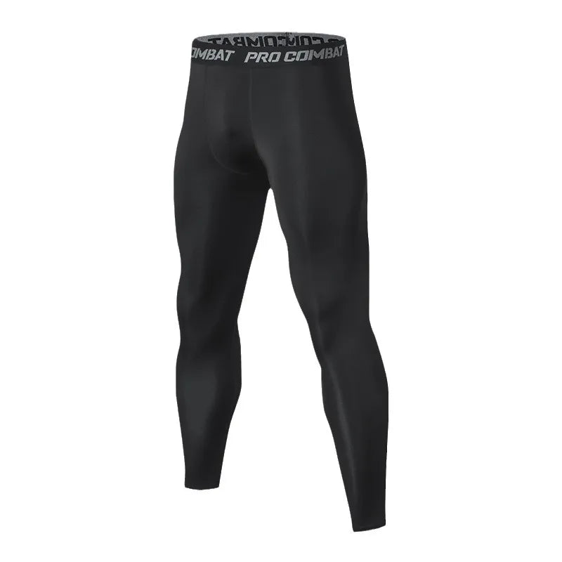 Men's Fitted Training Leggings for Gym and Running