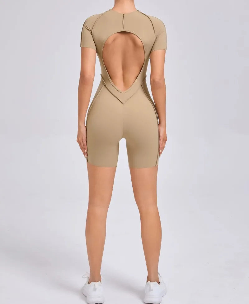 Women's Contour Seam Workout One Piece in Short and Long Leg Styles