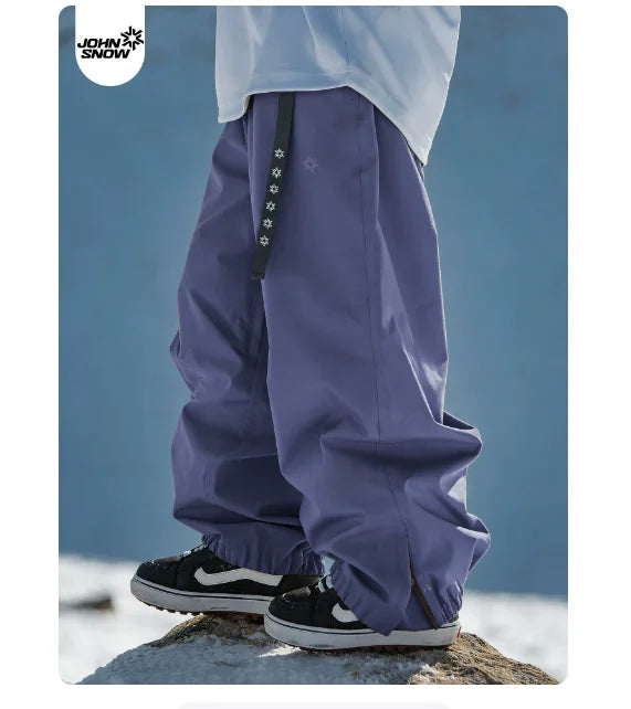 Full Length Loose Fit Ski and Snowboard Winter Pants