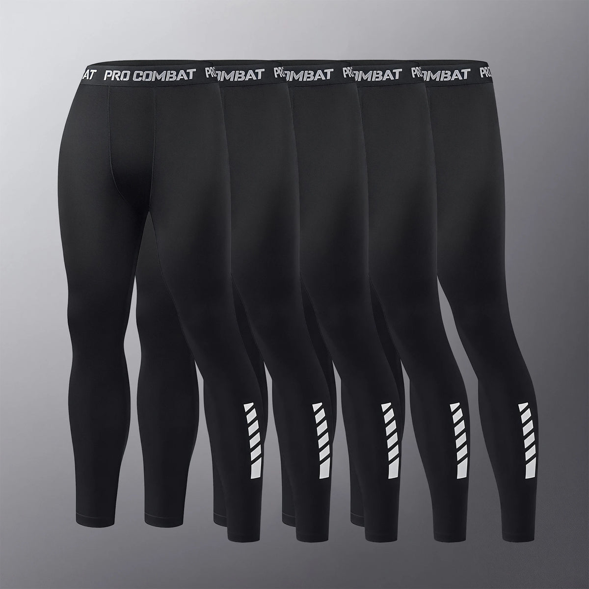 Men's Fitted Training Leggings for Gym and Running