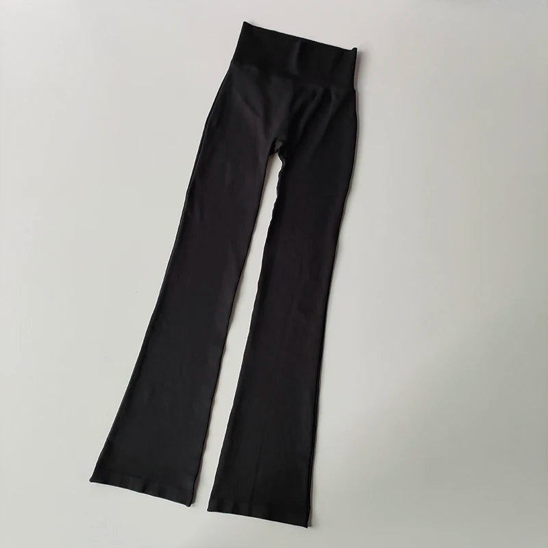 Women's High Waist Flared Yoga Pants