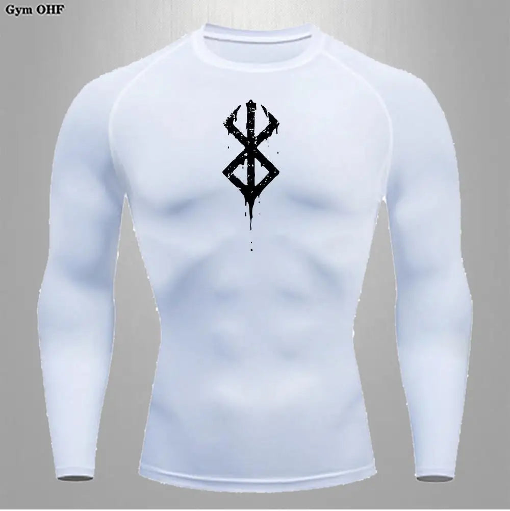 Fitted Crew Neck Short Sleeve Compression T Shirt