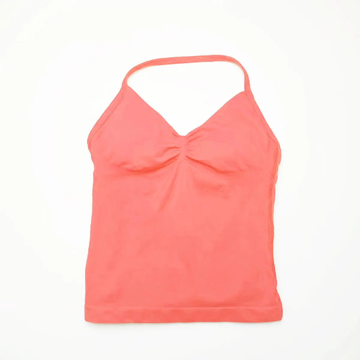Women's Halter Strap Longline Sports Tank Top For Workout Outfits