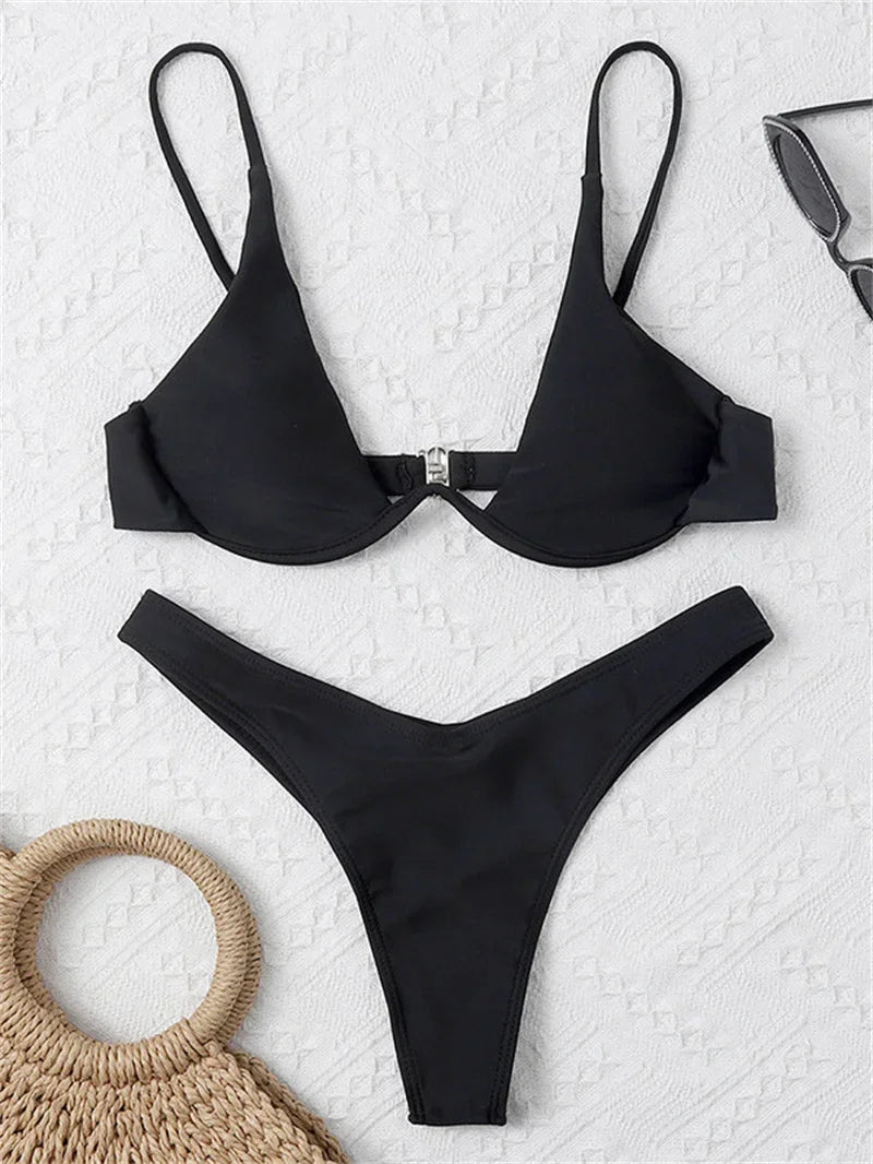 Underwire Halter Bikini