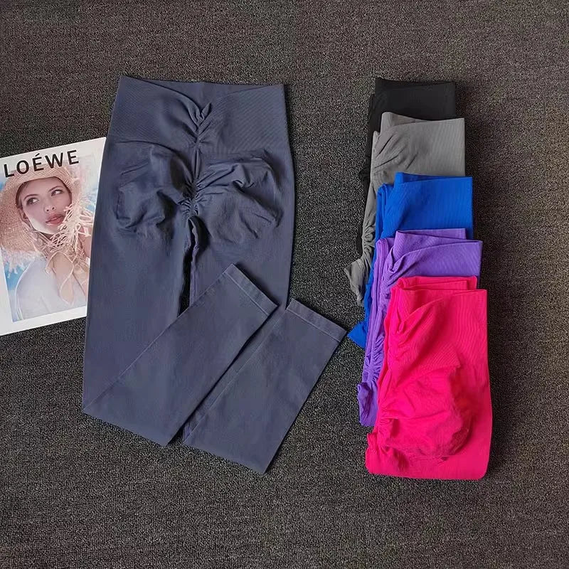 Women's Scrunch Full Length Leggings For Workout Outfits