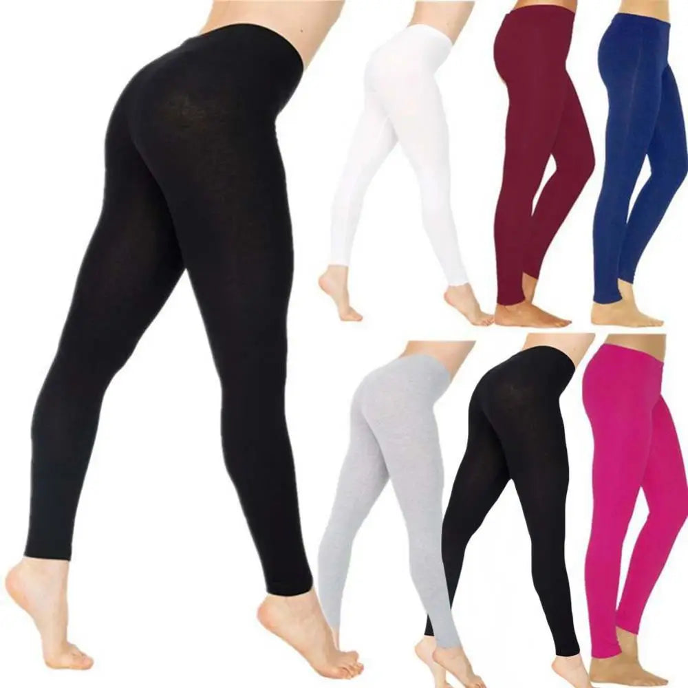 Women's Full Length Leggings For Workout Outfits And Layering