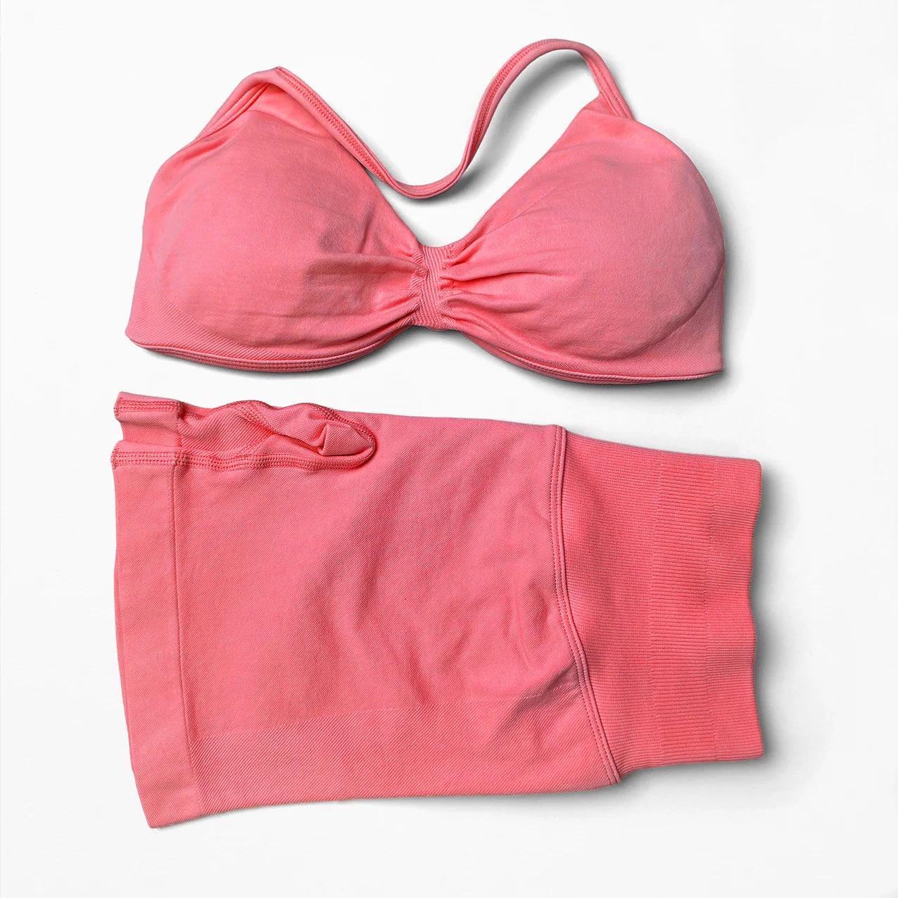 Women's Halter Bra And Variable Bottoms Yoga Set