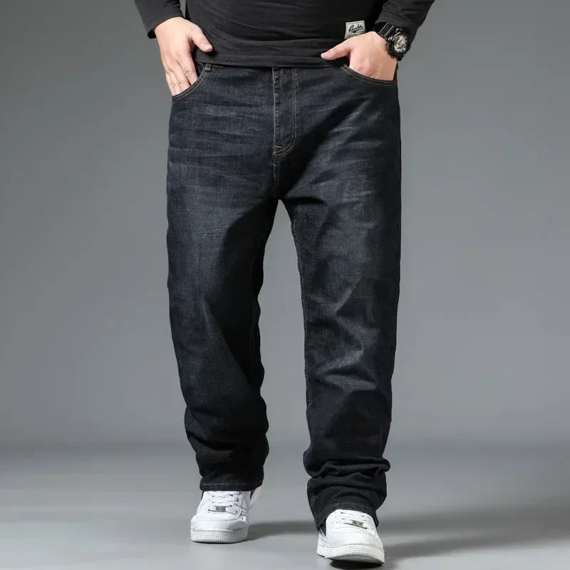 Men's Straight Leg Denim Jeans for Casual Everyday Wear