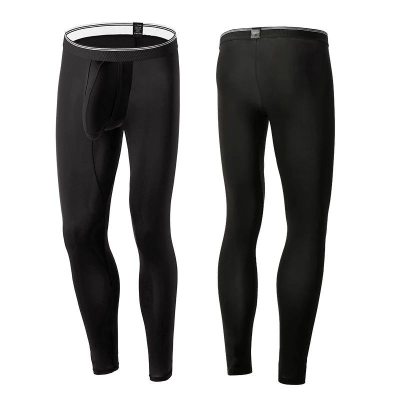 Men's Fitted Training Leggings for Gym and Running