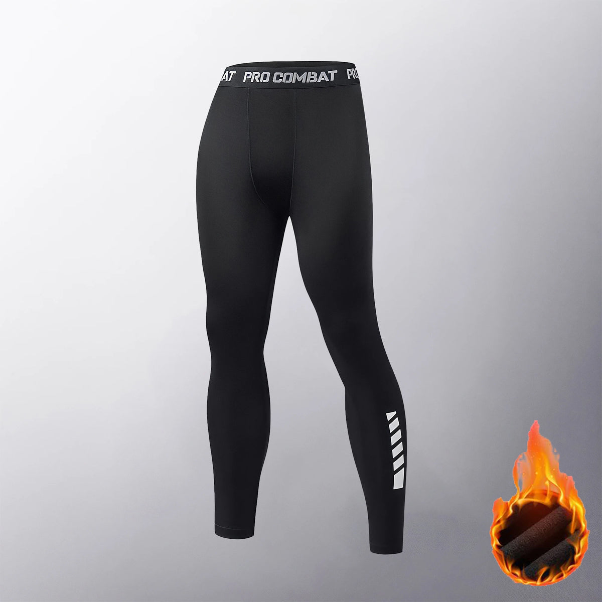 Men's Fitted Training Leggings for Gym and Running