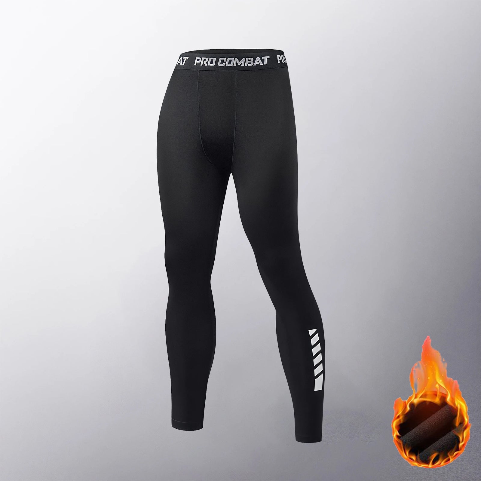 Men's Fitted Training Leggings for Gym and Running