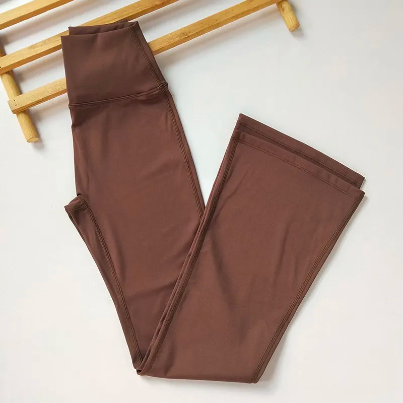 Women's High Waist Flared Leggings For Workout Outfits