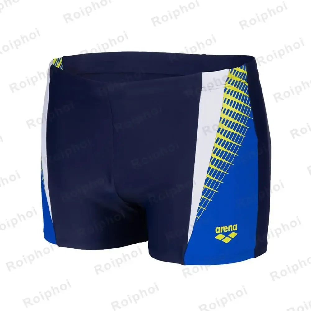 Men's Printed Swim Shorts for Pool Swimming and Summer Beach Wear