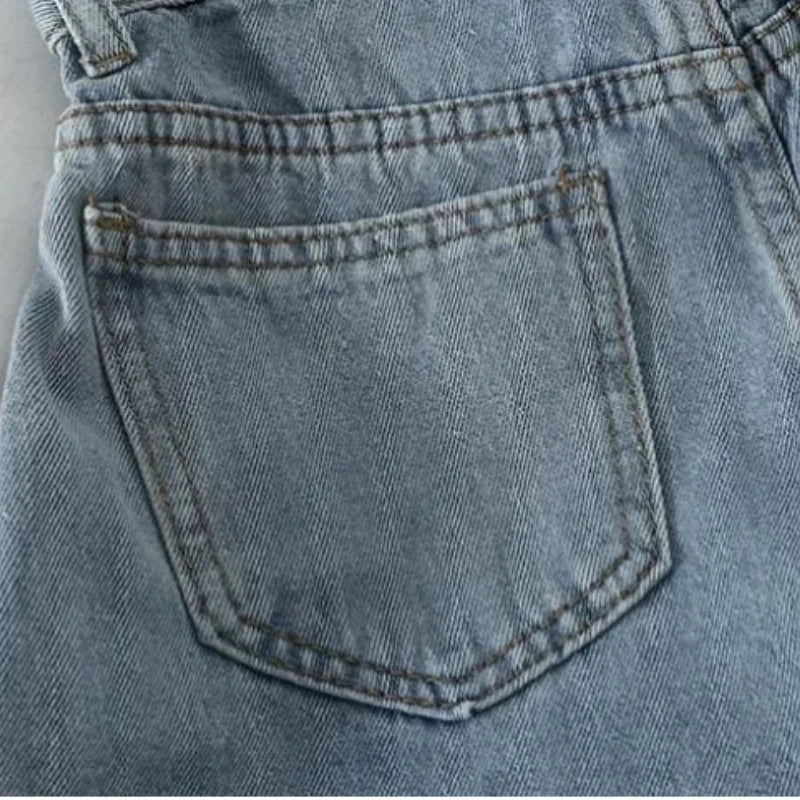 Women's Rolled Hem Denim Casual Denim Shorts For Everyday Outfits