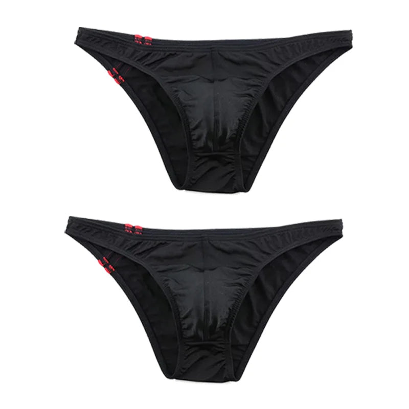 Men's Swimsuit Bottoms in Swim Briefs with a Pouch Front