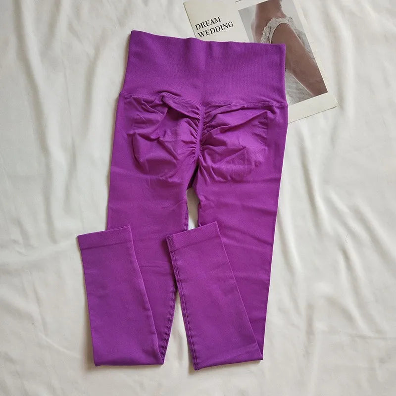 Women's Scrunch Full Length Leggings For Workout Outfits