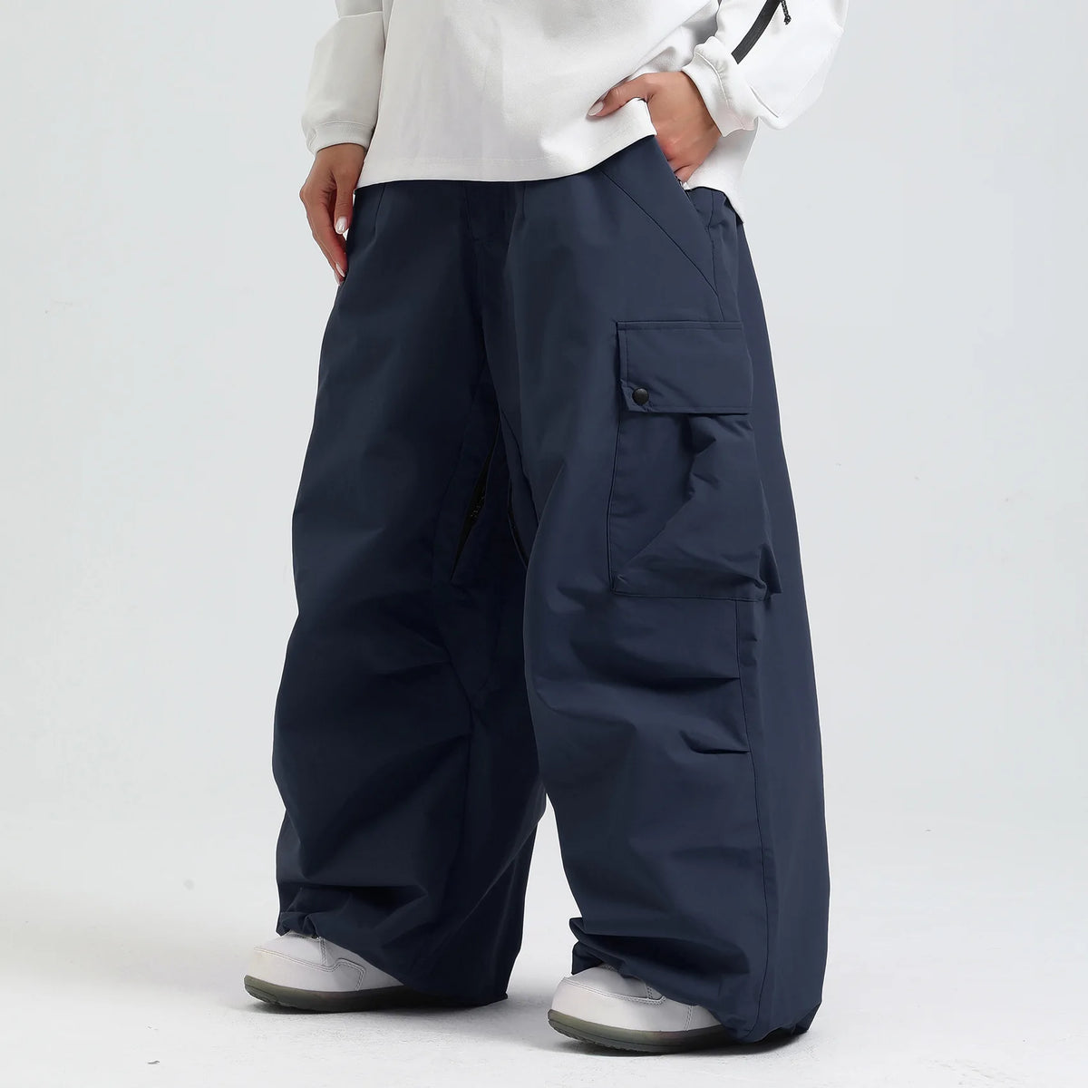 Full Length Loose Fit Ski and Snowboard Winter Pants