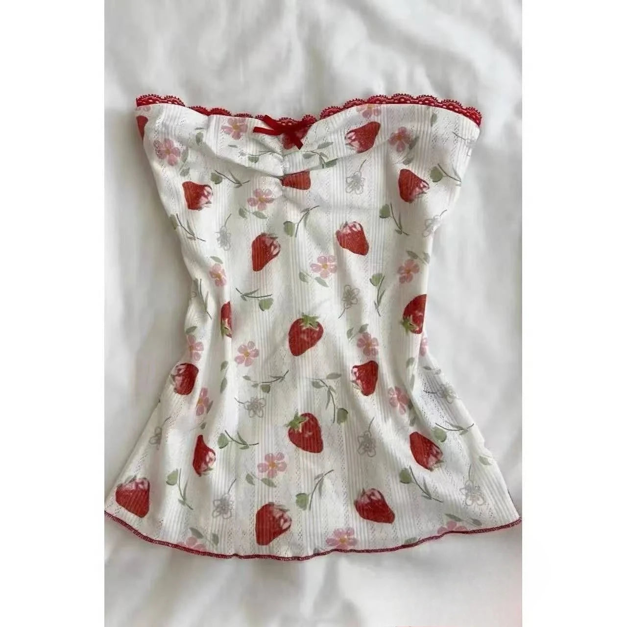Women's Printed Polyester Camisole with Thin Straps and Multiple Graphic Styles