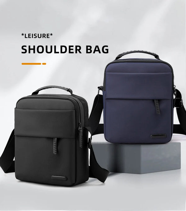 Men Small Messenger Bag Man Classical Sling Shoulder Bags Waterproof Casual Flap Business Crossbody Handbag For Male