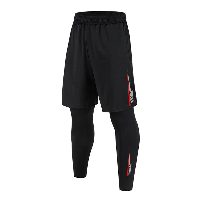Men's Fitted Training Leggings for Gym and Running