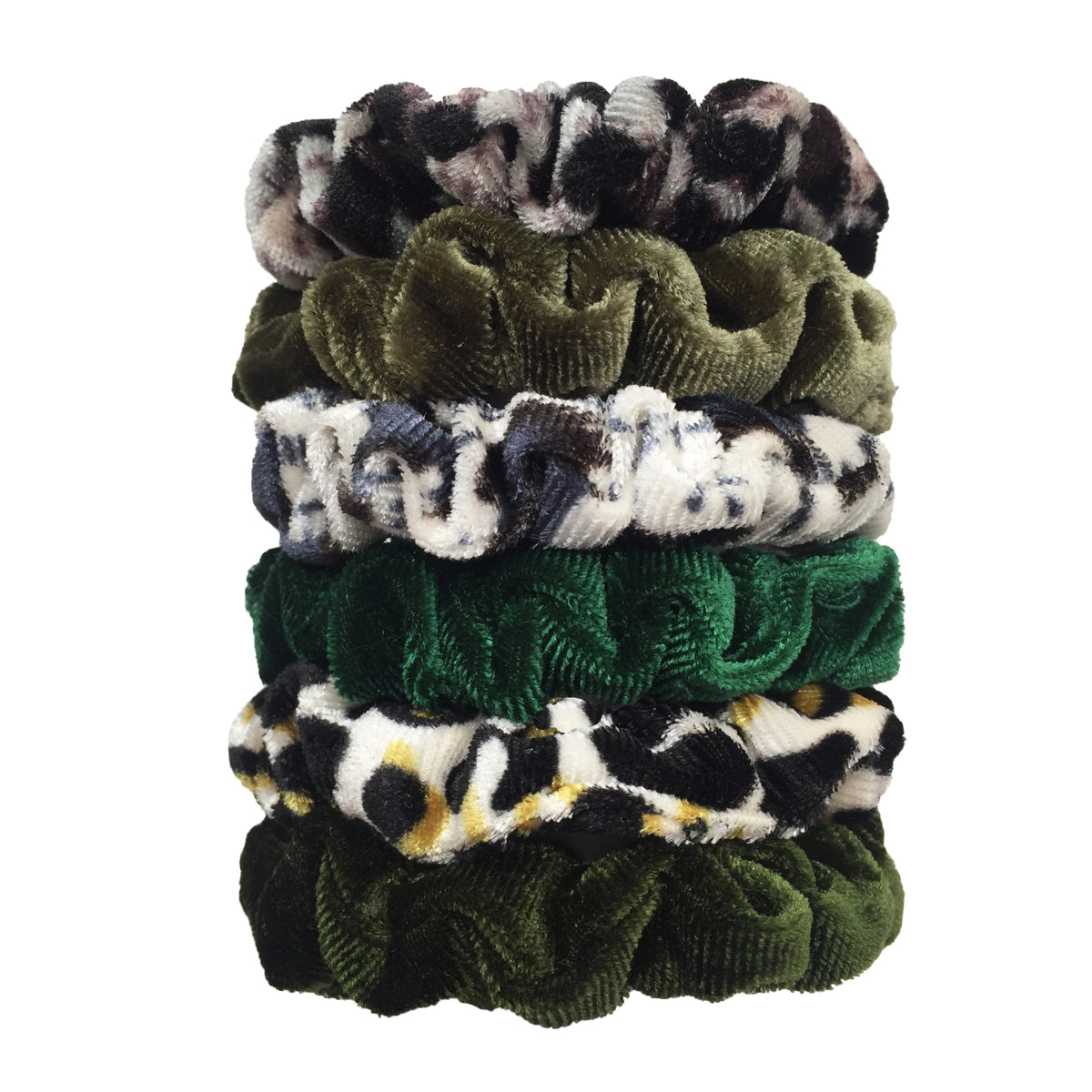 Fabric Scrunchie Elastic Hair Band for Ponytail and Bun Styling