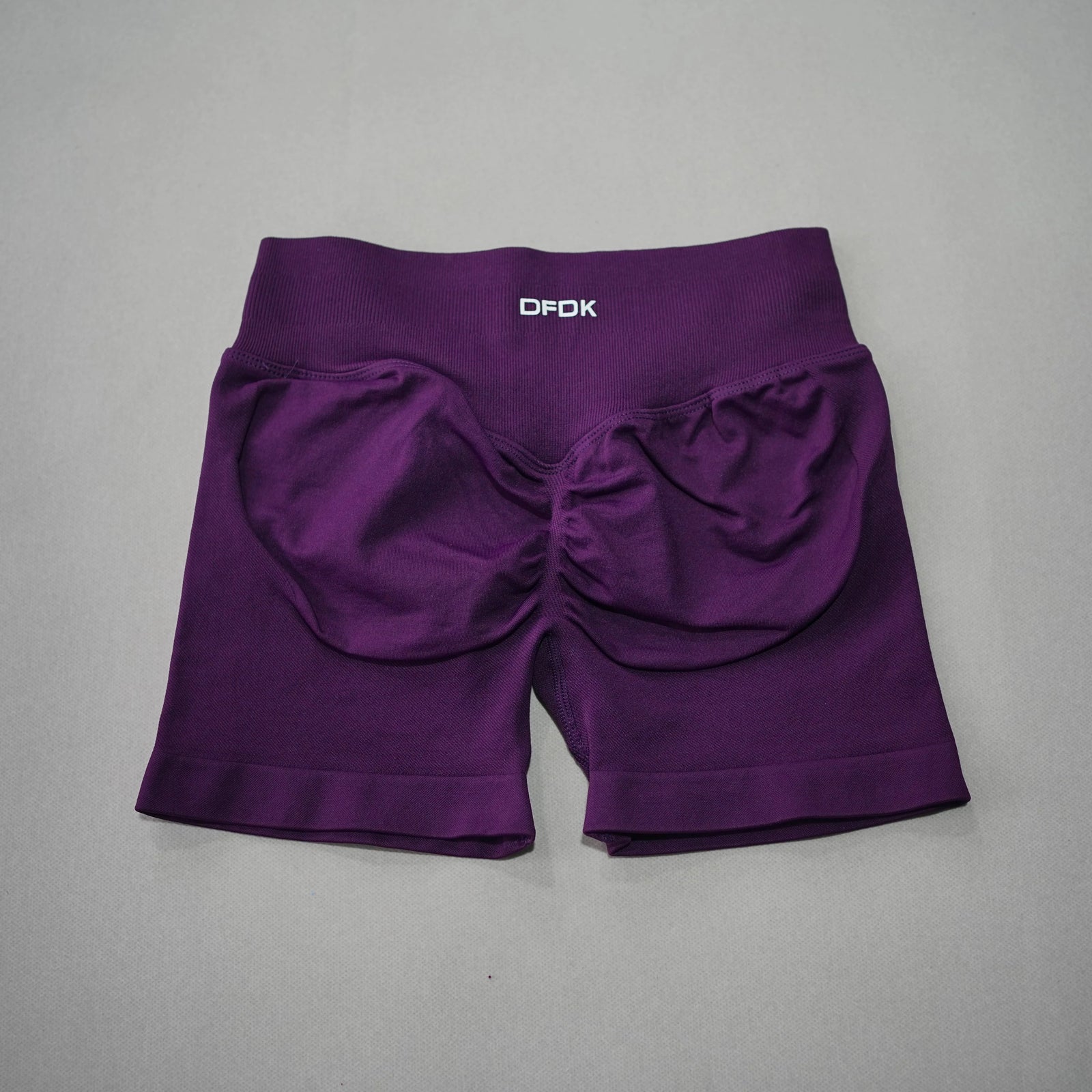 Women's Scrunch Detail High Waist Yoga Shorts