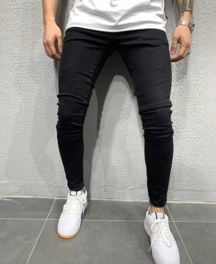 Men's Straight Leg Denim Jeans for Casual Everyday Wear