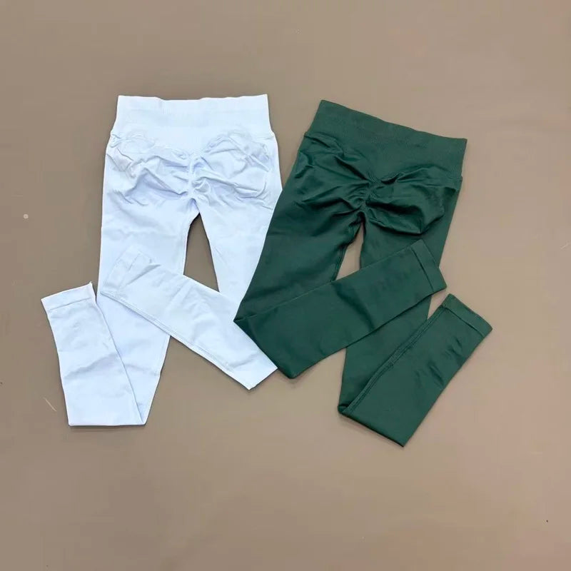 Women's Scrunch Full Length Leggings For Workout Outfits