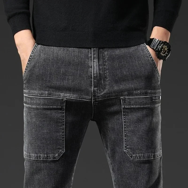 Men's Slim Fit Denim Jeans for Casual Everyday Wear