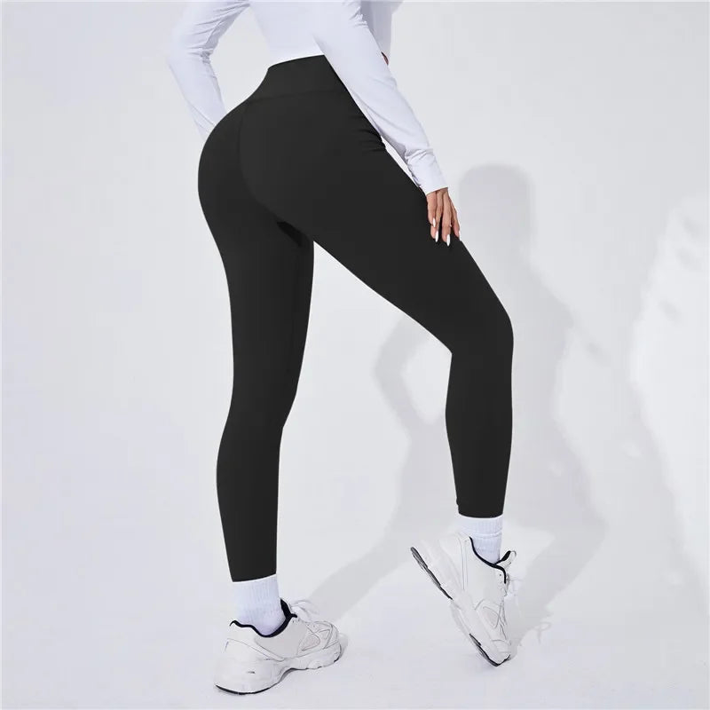 Women's Panelled Full Length Leggings For Workout Outfits