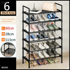 Simple Shoe Rack DIY Easy Assemble Dustproof Boots Organizer Stand Holder Space-Saving Shoes Storage Shelf Entryway Shoe Cabinet