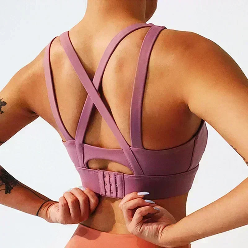 Women's Cross-Back Sports Bra