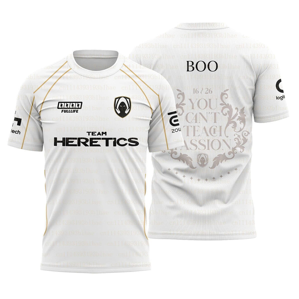 Esports Graphic Short Sleeve Crew Neck Sports T Shirt
