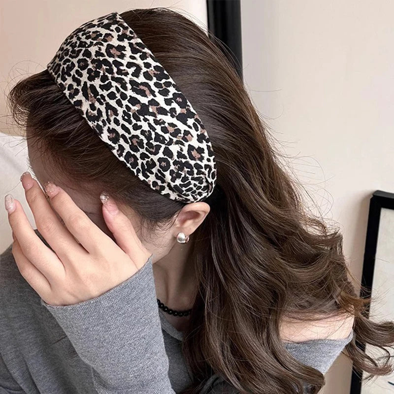 Wide Fabric Covered Padded Headband for Everyday Hair Styling