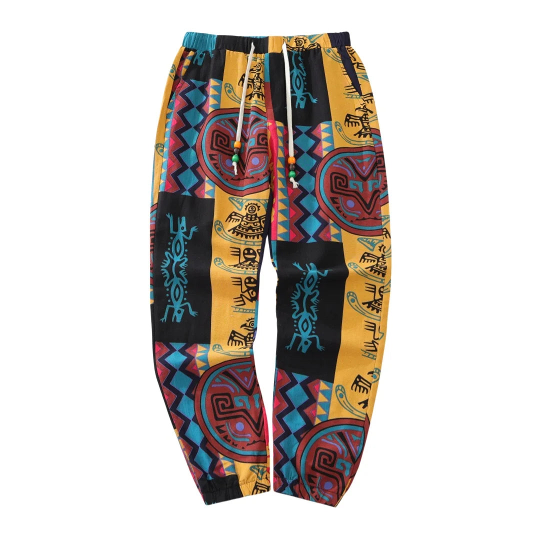 Men's Elastic Waist Casual Pants For Everyday Wear