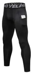 Men's Pocket Training Leggings for Gym and Running