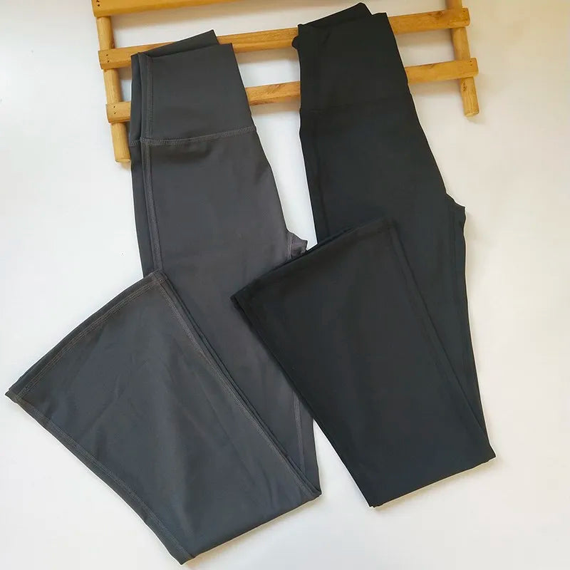 Women's High Waist Flared Leggings For Workout Outfits