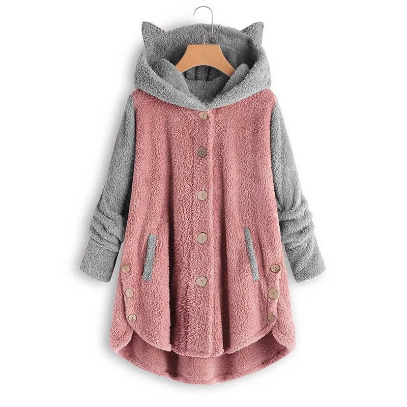 Long Sleeve Casual Hooded Sweatshirt with Relaxed Streetwear Styling