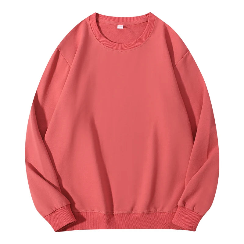 Long Sleeve Casual Pullover Sweatshirt with Original Style Options