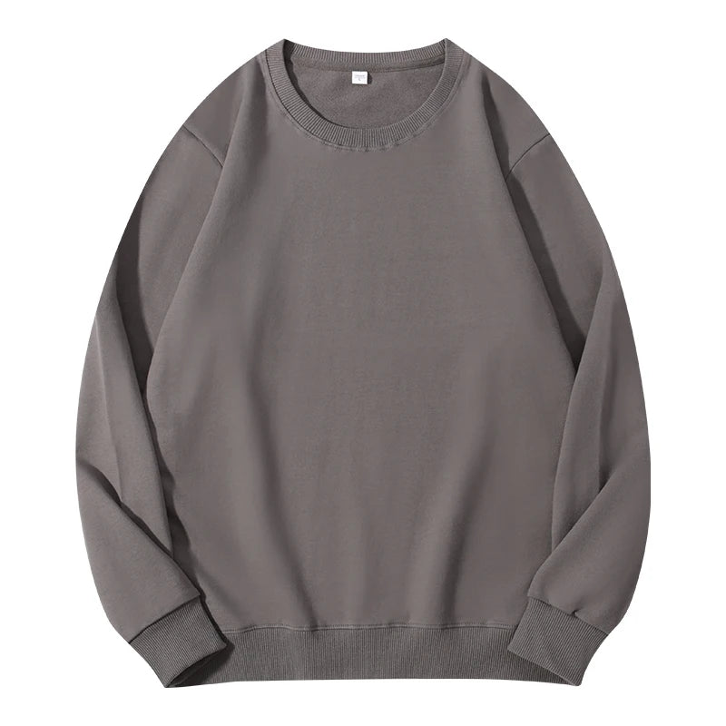 Long Sleeve Casual Pullover Sweatshirt with Original Style Options