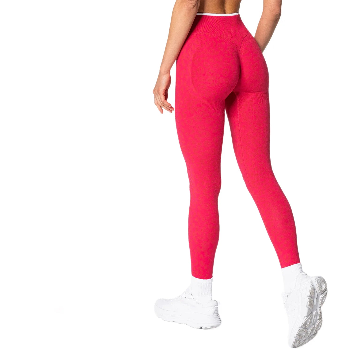 Women's Leopard Print Full Length Leggings For Workout Outfits