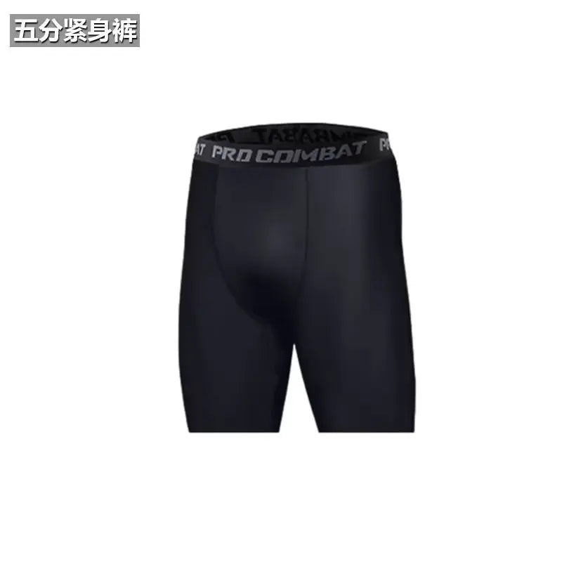 Men's Fitted Training Leggings for Gym and Running