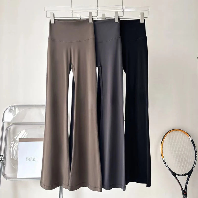Women's Flared Leggings For Workout Outfits And Layering