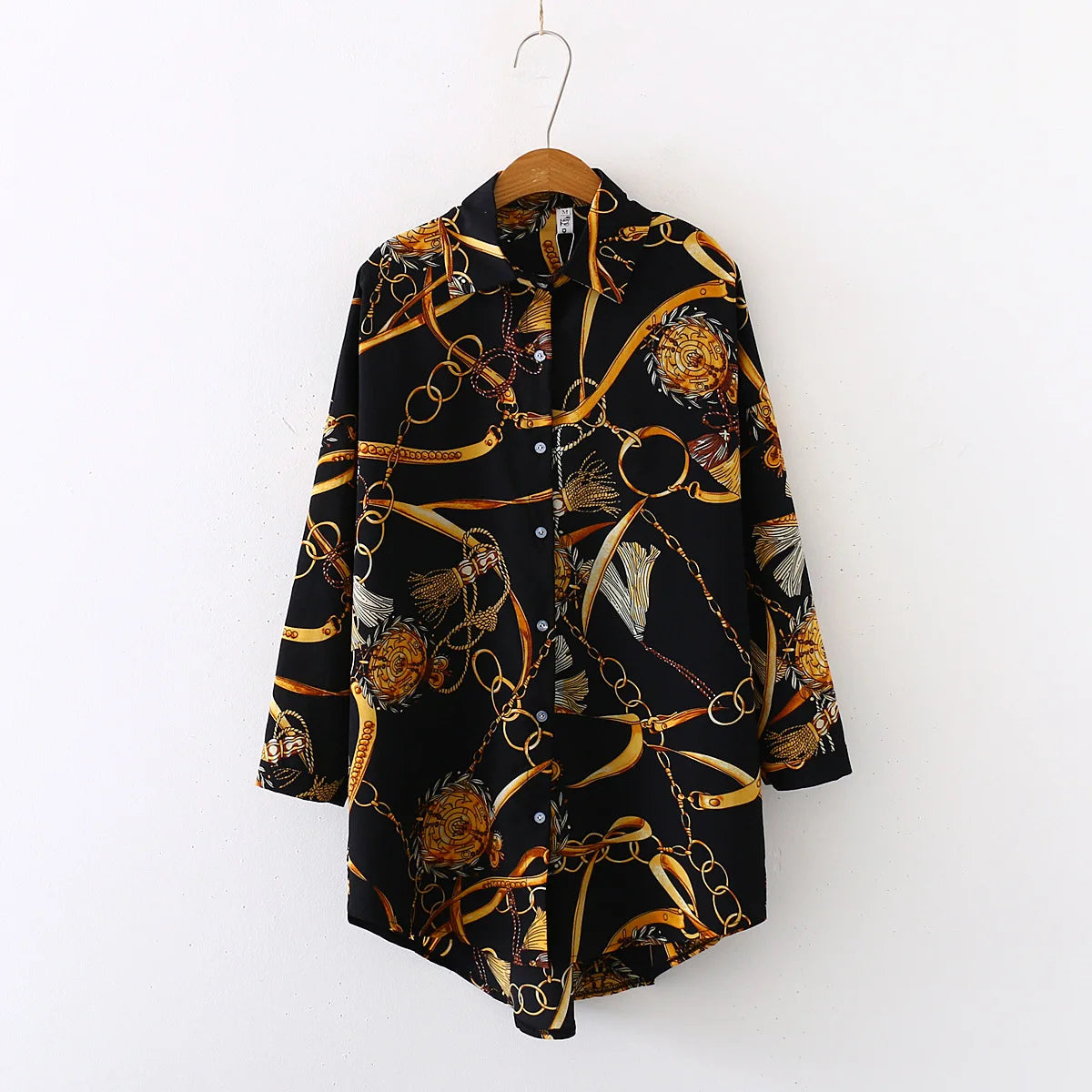 Women's Relaxed Wide Sleeve Button Front Shirt
