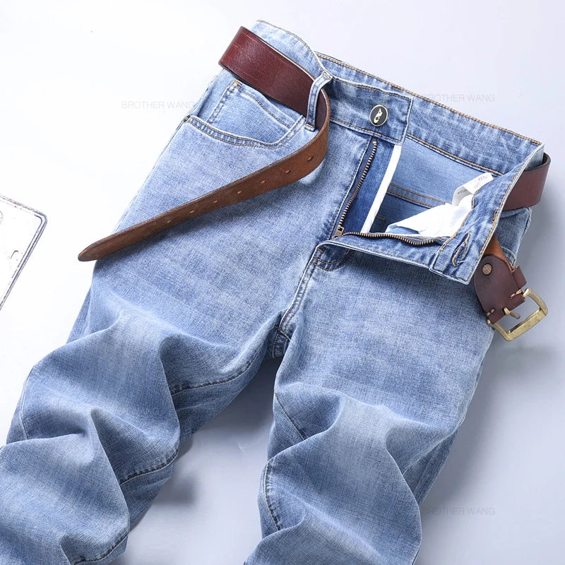 Men's Slim Fit Denim Jeans for Casual Everyday Wear