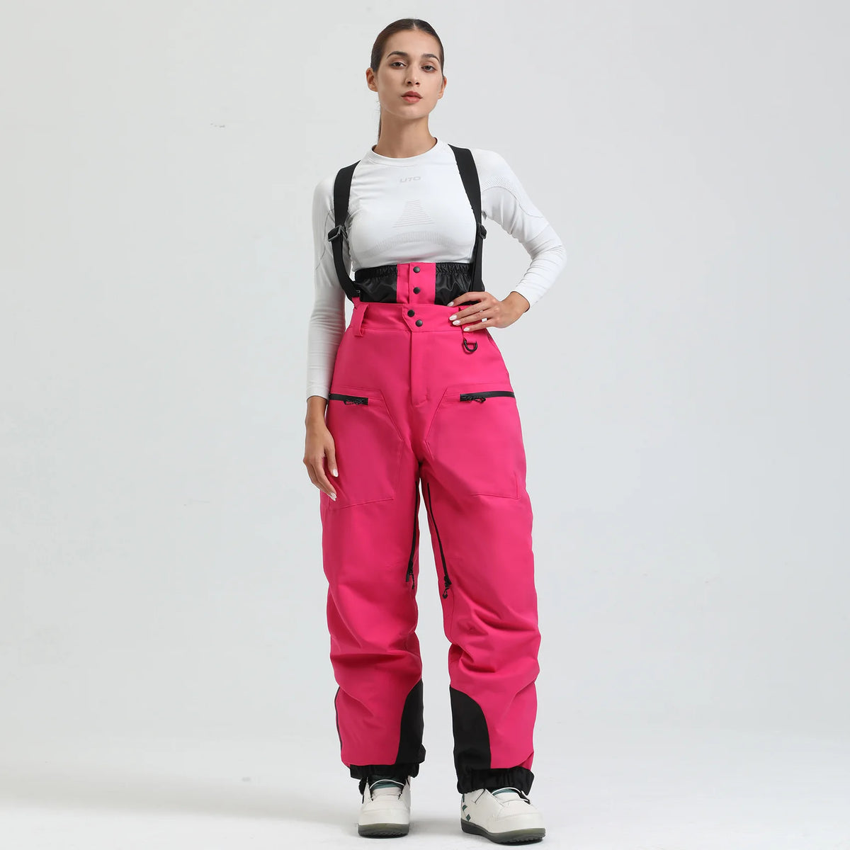 Full Length Suspender Ski and Snowboard Winter Bib Pants