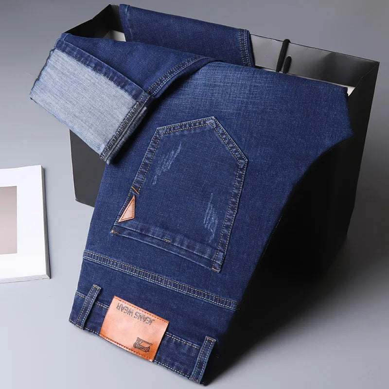 Men's Slim Fit Denim Jeans for Casual Everyday Wear